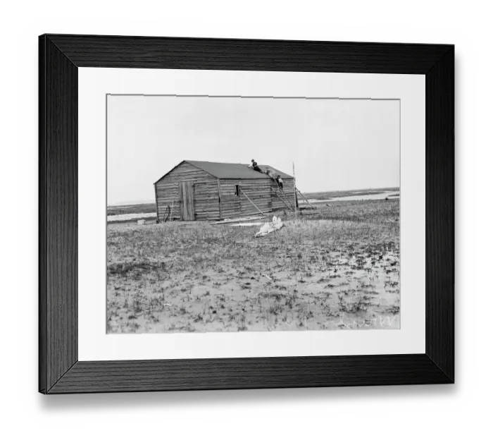 Framed Print : Aircraft Hangar Of The Wright Brothers
