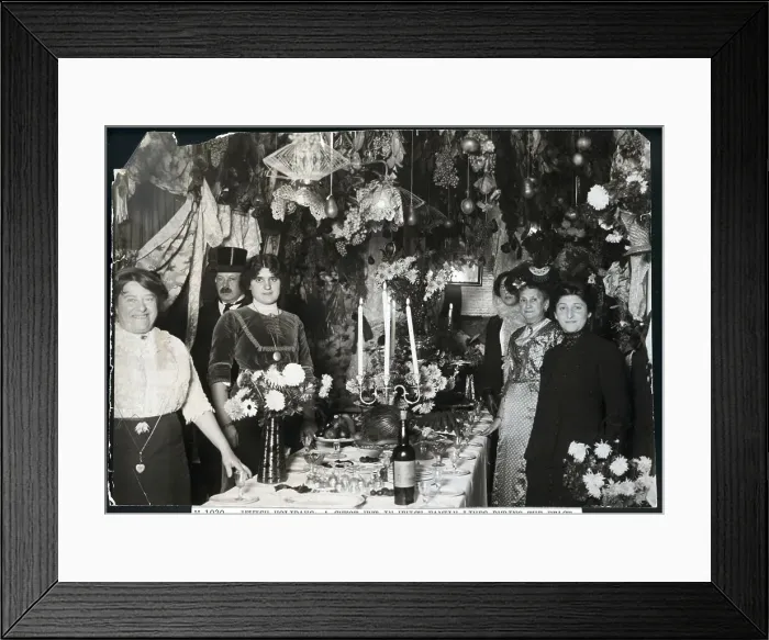 Framed Print : Family Inside Of Sukot Hut At Holiday Framed Print : Family Inside Of Sukot Hut At Holiday