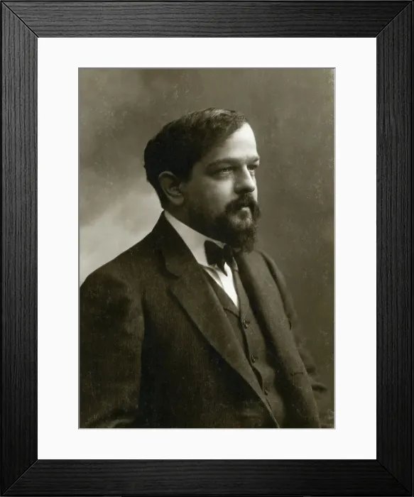 Framed Print : Claude Debussy