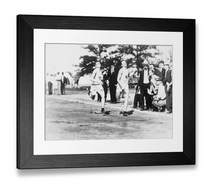 Framed Print : Finish of 200 Meter Race Framed Print : Finish of 200 Meter Race