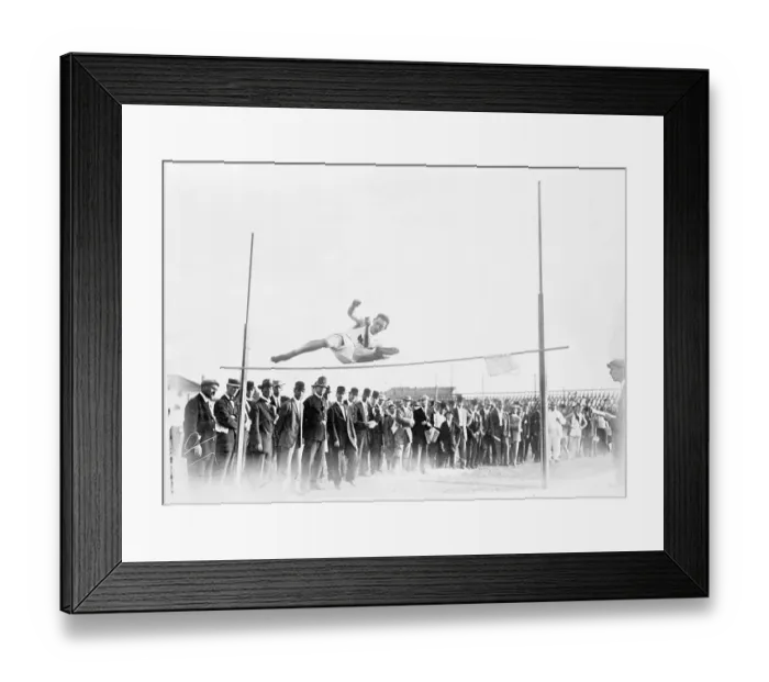 Framed Print : Stevens Jumping High Bar Framed Print : Stevens Jumping High Bar