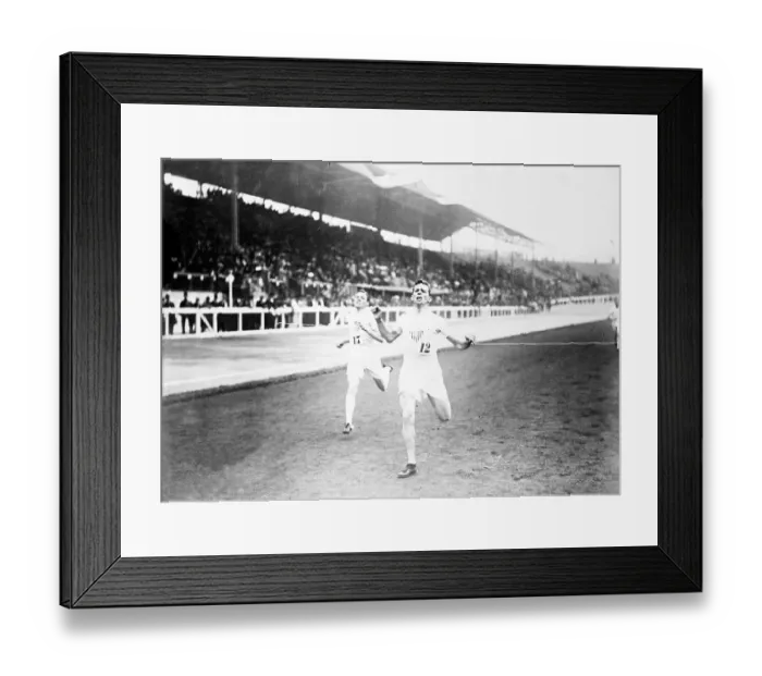 Framed Print : American Olympic Runners Framed Print : American Olympic Runners