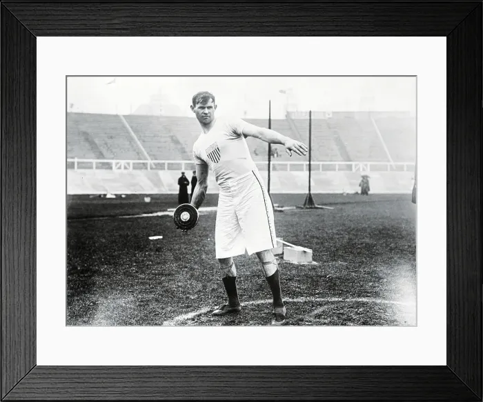 Framed Print : Discus Thrower S. Martin Framed Print : Discus Thrower S. Martin