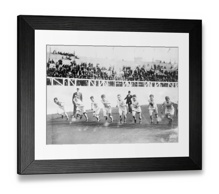 Framed Print : Marathon Start Line Framed Print : Marathon Start Line