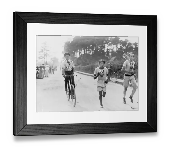 Framed Print : Olympic Marathon Runners Framed Print : Olympic Marathon Runners