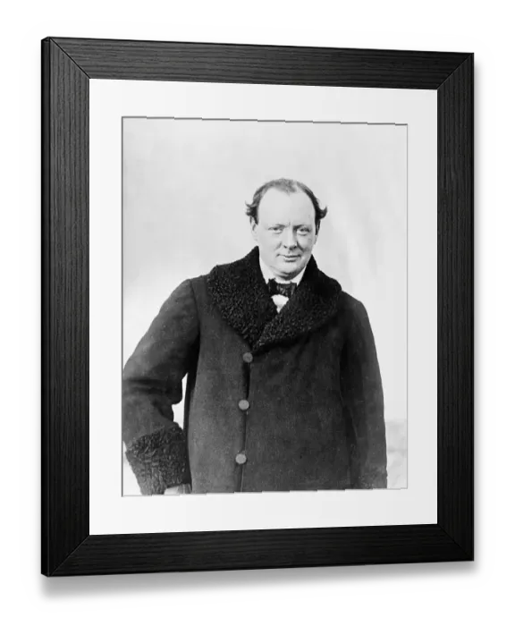 Framed Print : Winston Churchill Framed Print : Winston Churchill