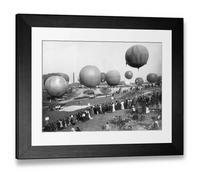 Framed Print : Large Balloon Competition in Berlin Framed Print : Large Balloon Competition in Berlin
