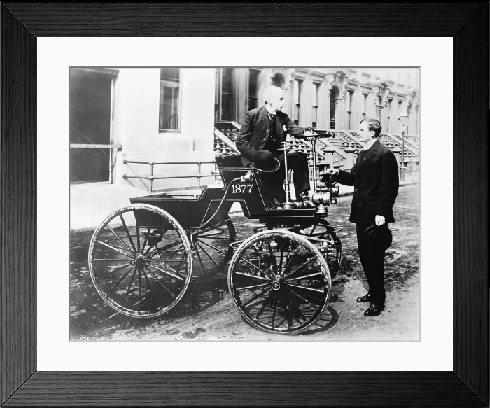 Framed Print : George B. Selden And Son Framed Print : George B. Selden And Son