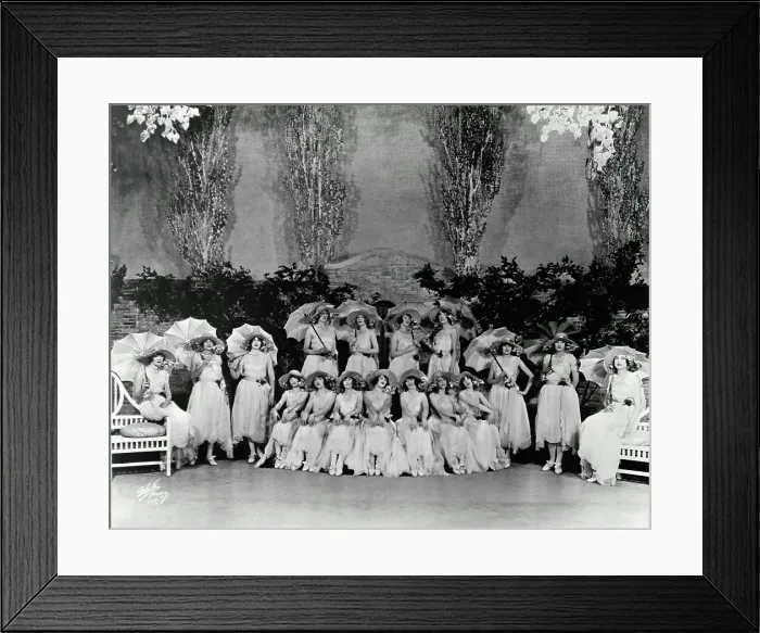 Framed Print : The Original Ziegfield Follies Framed Print : The Original Ziegfield Follies