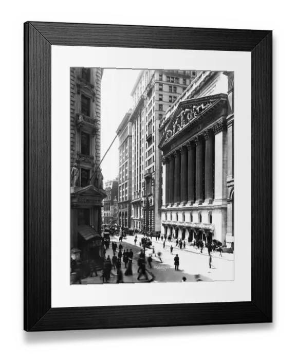 Framed Print : New York, Ny