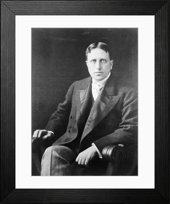 Framed Print : William R. Hearst Seated Framed Print : William R. Hearst Seated