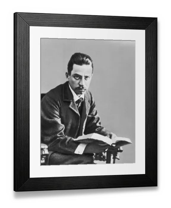Framed Print : Rainer Maria Rilke Framed Print : Rainer Maria Rilke