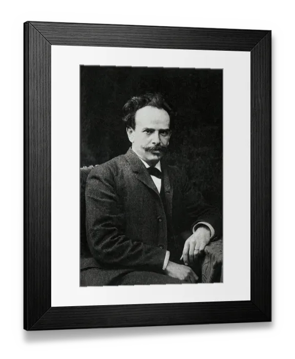 Framed Print : Anthropologist Franz Boaz