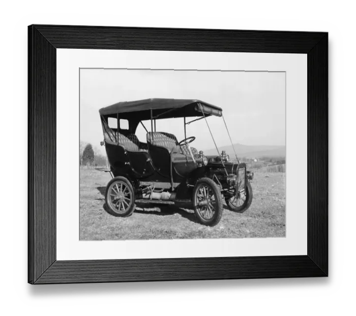Framed Print : Early Model Cadillac Outdoors Framed Print : Early Model Cadillac Outdoors