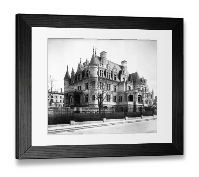Framed Print : Charles Schwab Mansion in New York Framed Print : Charles Schwab Mansion in New York