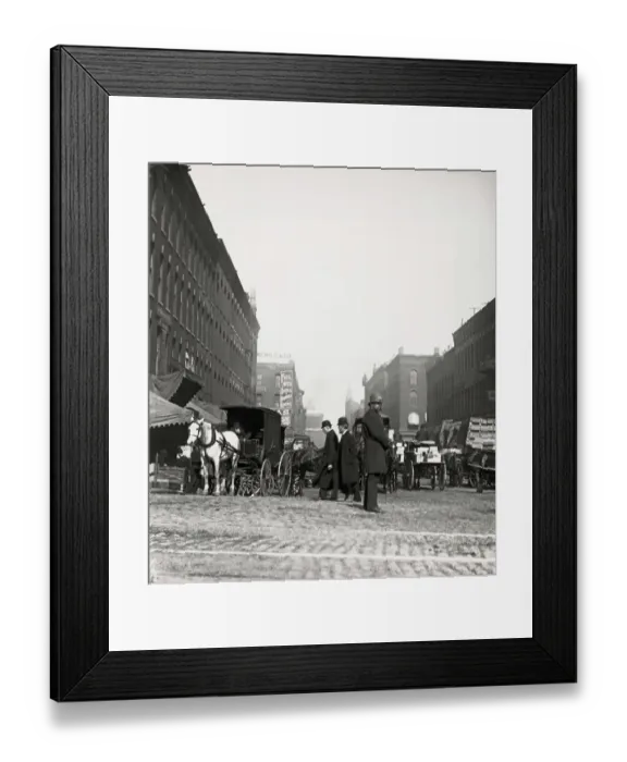 Framed Print : South Water Street, Chicago Framed Print : South Water Street, Chicago