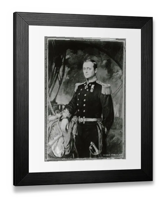Framed Print : Portrait of Robert Falcon Scott Framed Print : Portrait of Robert Falcon Scott