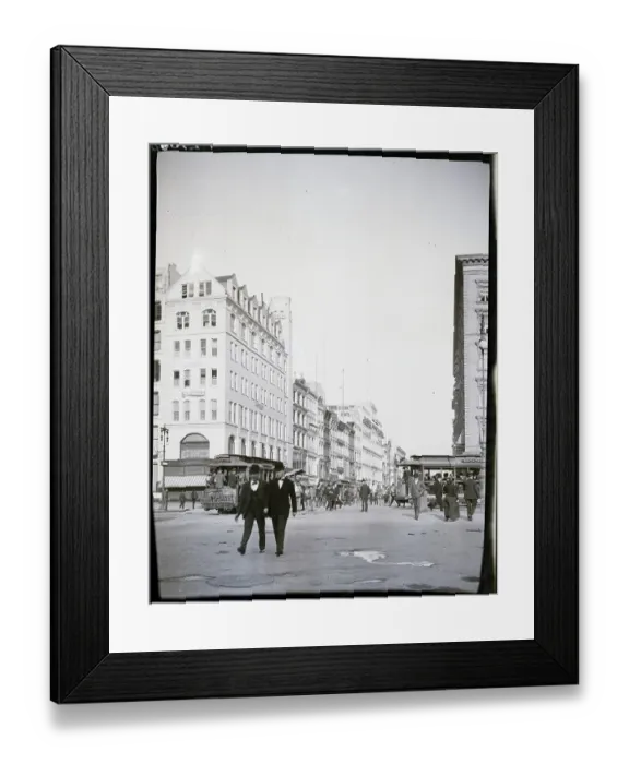 Framed Print : Broadway And 52Nd Street In 1905 Framed Print : Broadway And 52Nd Street In 1905