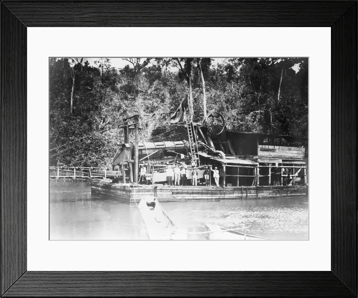Framed Print : Congo Goldmine Exploration Framed Print : Congo Goldmine Exploration