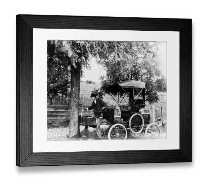 Framed Print : Locomobile Steam Car 1905 Framed Print : Locomobile Steam Car 1905