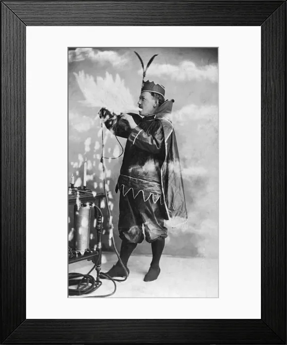 Framed Print : Electrical Fire Eater Framed Print : Electrical Fire Eater