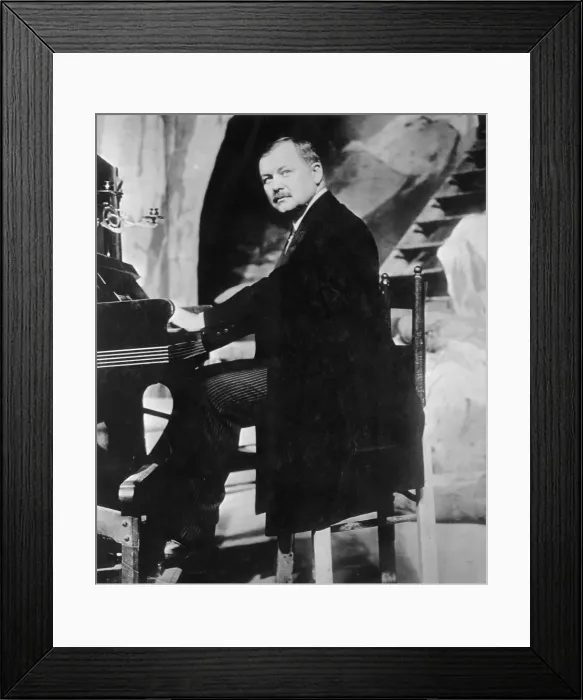 Framed Print : Full Length Photo / Franz Lehar At Piano Framed Print : Full Length Photo / Franz Lehar At Piano