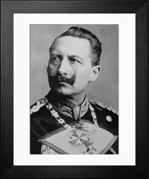 Framed Print : German Emperor Kaiser William II Framed Print : German Emperor Kaiser William II