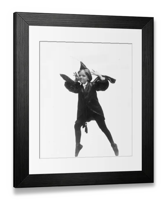 Framed Print : Young Fred Astaire Wearing Ballet Costume Framed Print : Young Fred Astaire Wearing Ballet Costume