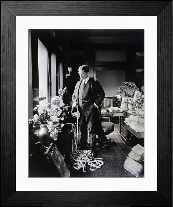 Framed Print : Fulllength Stockbroker Ticker Tape @Feet Framed Print : Fulllength Stockbroker Ticker Tape @Feet