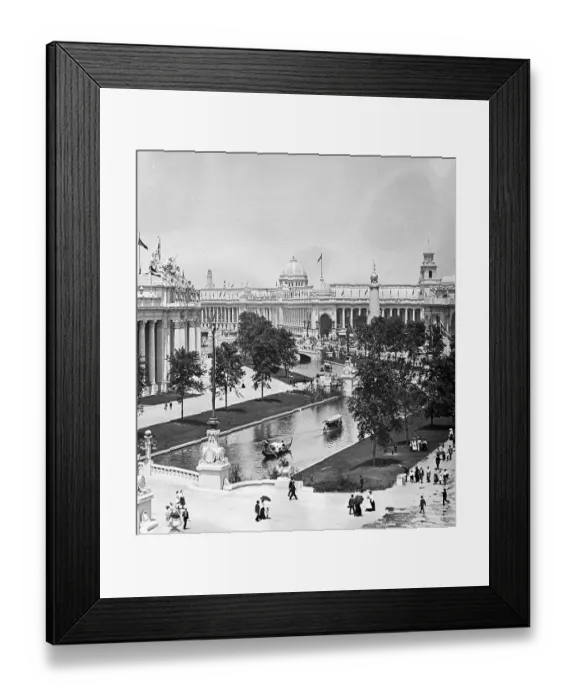 Framed Print : Waterwau At St. Louis Exposition Framed Print : Waterwau At St. Louis Exposition