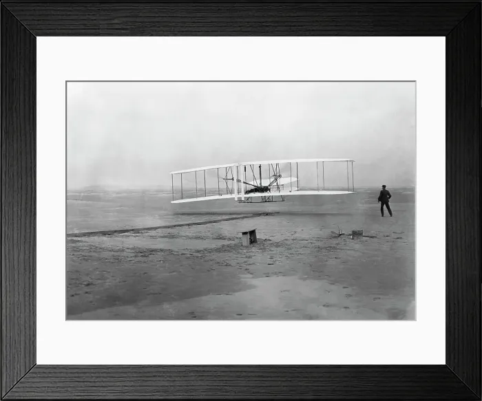 Framed Print : Wright Brothers First Flight Framed Print : Wright Brothers First Flight