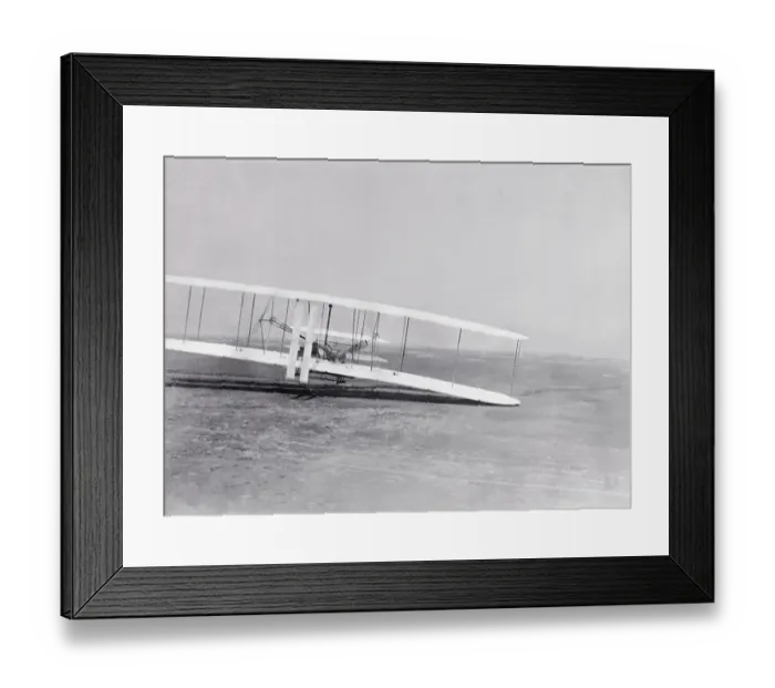 Framed Print : Third Powered Flight Framed Print : Third Powered Flight