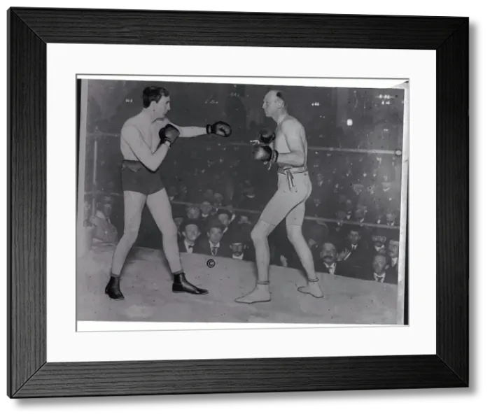 Framed Print : Bob Fitzsimmons Winning Heavyweight Championship Framed Print : Bob Fitzsimmons Winning Heavyweight Championship