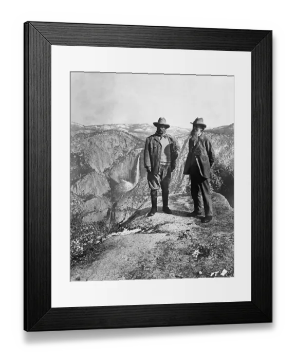 Framed Print : Theodore Roosevelt and John Muir Framed Print : Theodore Roosevelt and John Muir