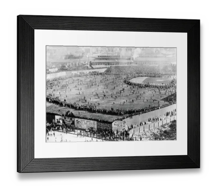 Framed Print : First World Series Game Framed Print : First World Series Game