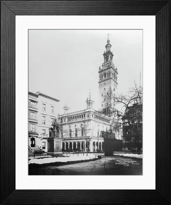 Framed Print : Steepled Madison Square Garden Version Framed Print : Steepled Madison Square Garden Version
