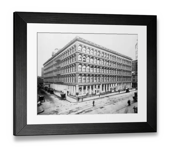 Framed Print : Wannamaker Department Store