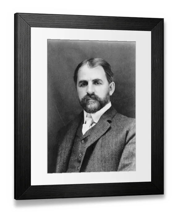 Framed Print : American Writer Hamlin Garland Framed Print : American Writer Hamlin Garland