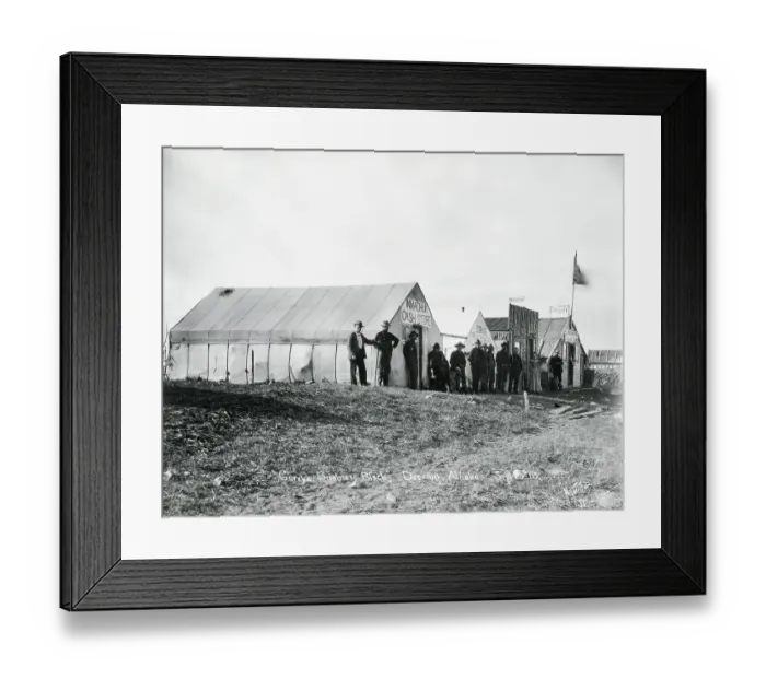 Framed Print : Gurrys Business Block Klondike Gold Rush Framed Print : Gurrys Business Block Klondike Gold Rush