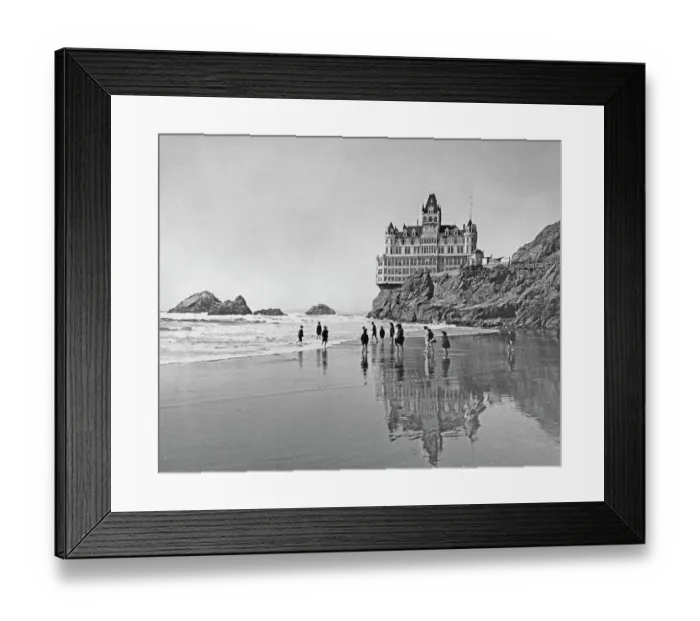 Framed Print : Cliff House, Ocean Beach, San Francisco Framed Print : Cliff House, Ocean Beach, San Francisco