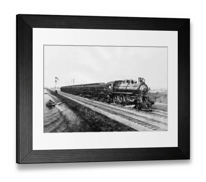 Framed Print : Twentieth Century Limited Framed Print : Twentieth Century Limited