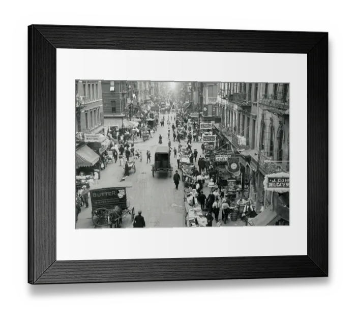 Framed Print : Rivington and Orchard Street, NYC Framed Print : Rivington and Orchard Street, NYC
