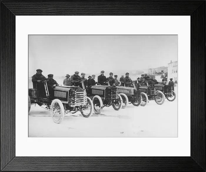 Framed Print : Auto Race of 1902 Framed Print : Auto Race of 1902