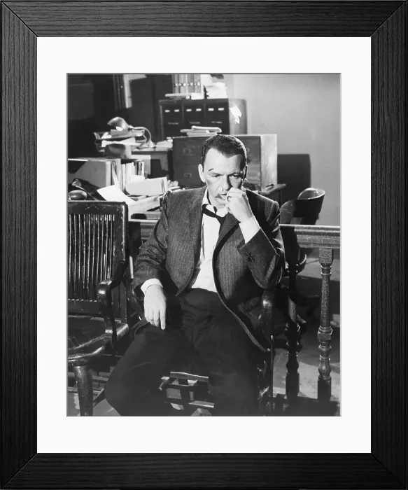 Framed Print : Frank Sinatra In Manchurian Candidate Framed Print : Frank Sinatra In Manchurian Candidate