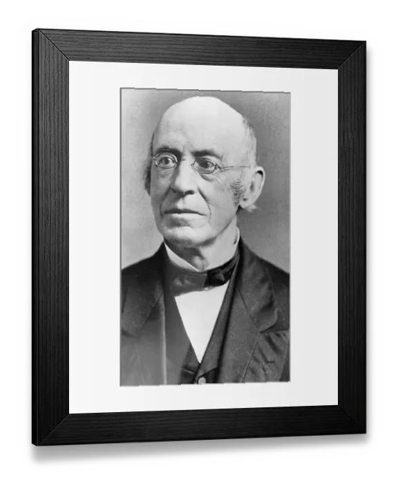 Framed Print : William Lloyd Garrison Framed Print : William Lloyd Garrison