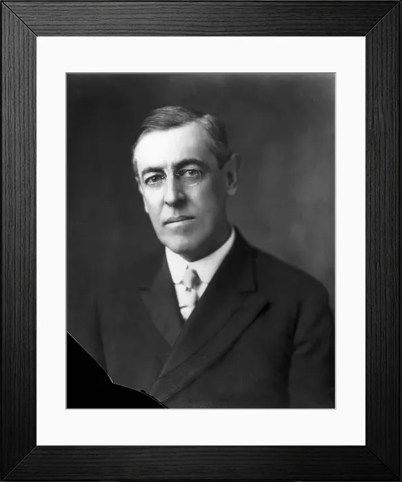 Framed Print : Wilson Woodrow Framed Print : Wilson Woodrow