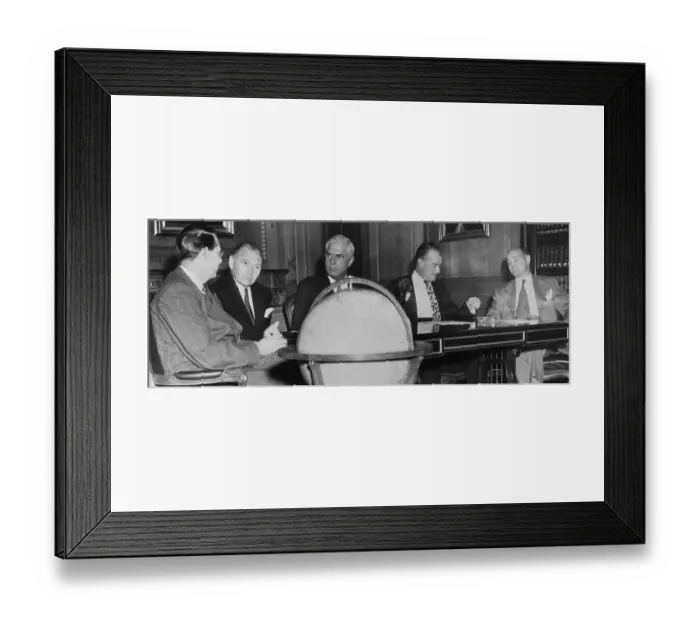 Framed Print : American Experts Meeting At Us Embassy Framed Print : American Experts Meeting At Us Embassy