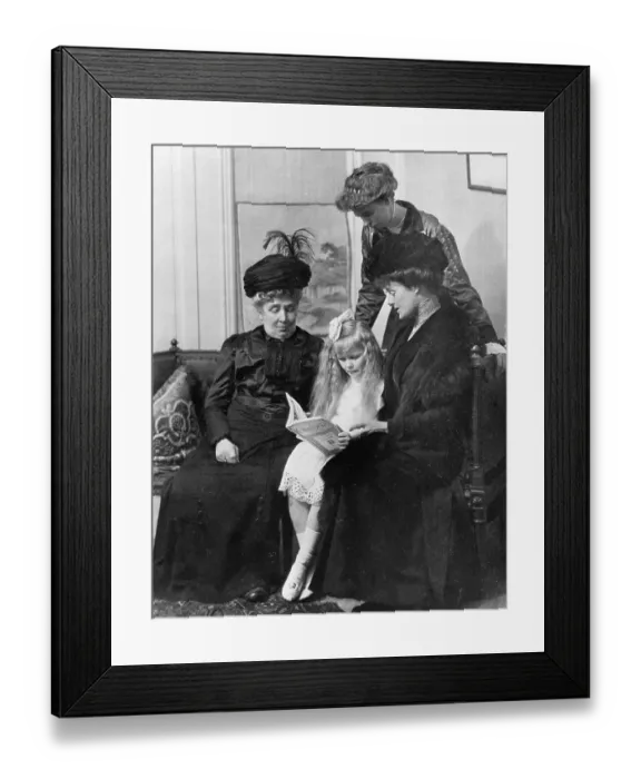 Framed Print : Eleanor Roosevelt and Family Framed Print : Eleanor Roosevelt and Family