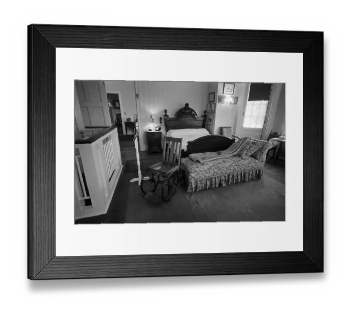 Framed Print : Interior of FDR's Room in Hyde Park, NY Framed Print : Interior of FDR's Room in Hyde Park, NY