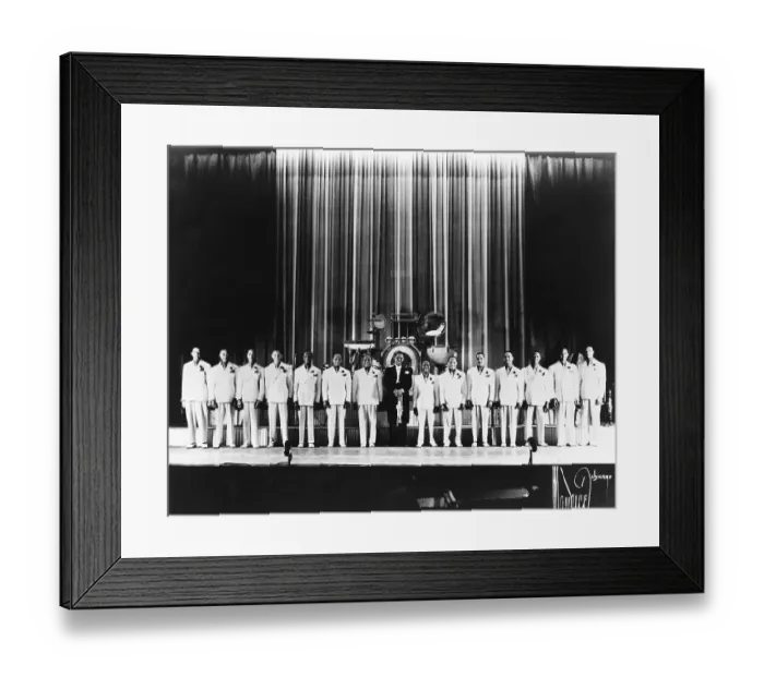 Framed Print : Louis Armstrong and His Orchestra